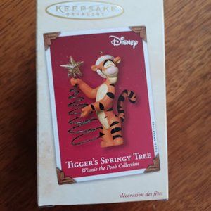 Hallmark Keepsake Ornament:  Tigger's Springy Tree